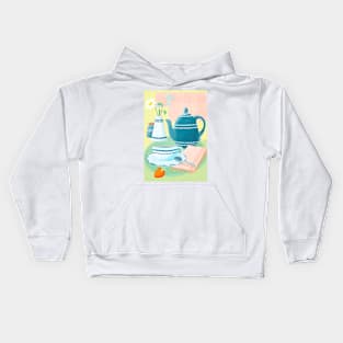 Morning tea Kids Hoodie